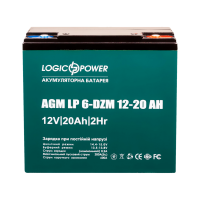 Тяговий свинцево-кислотний акумулятор 12V 20Ah LP 6-DZM-20