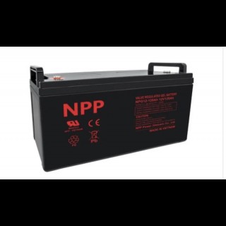 Гелевий свинцево-кислотний акумулятор NPP 12V 100Ah для резервного живлення
