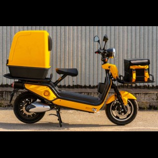 Електроскутер CityCat Delivery 72V 1500W для доставки, з акумулятром 30+30Ah