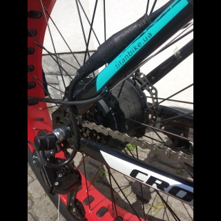 Мотор-колесо для фетбайка 750W MXUS FAT заднє