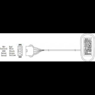 Дисплей LCD-6 USB для електровелосипеда